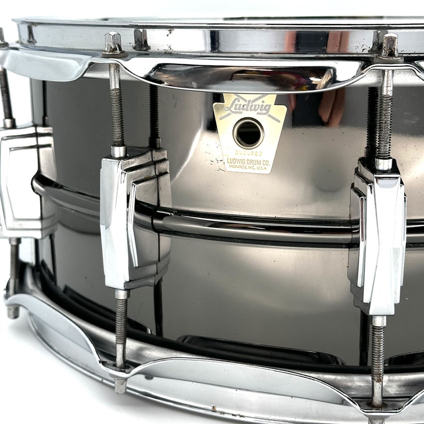 Used Ludwig Black Beauty Snare Drum 14x6.5 (#1) - Fair - Drum Center Of Portsmouth