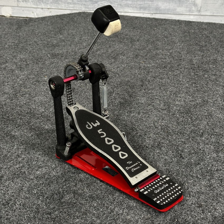 Used DW 5000 Single Bass Drum Pedal - Good - Drum Center Of Portsmouth
