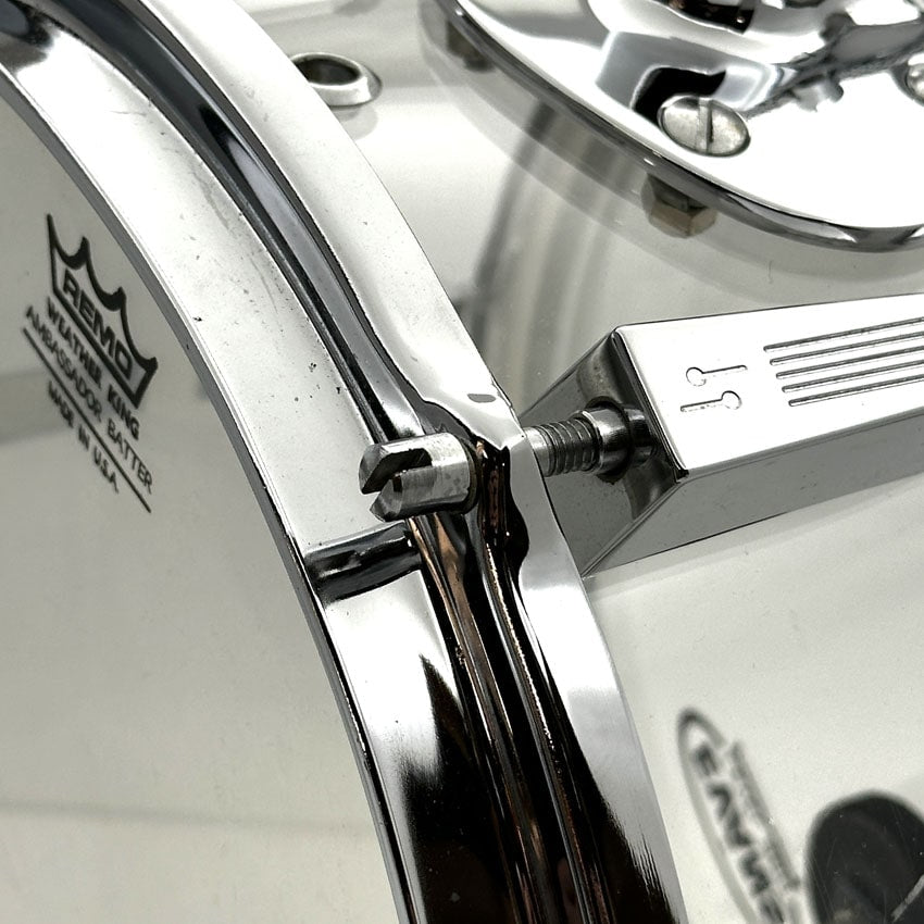 Used Vintage Sonor Acryl Tom 12x8 Clear - Good - Drum Center Of Portsmouth