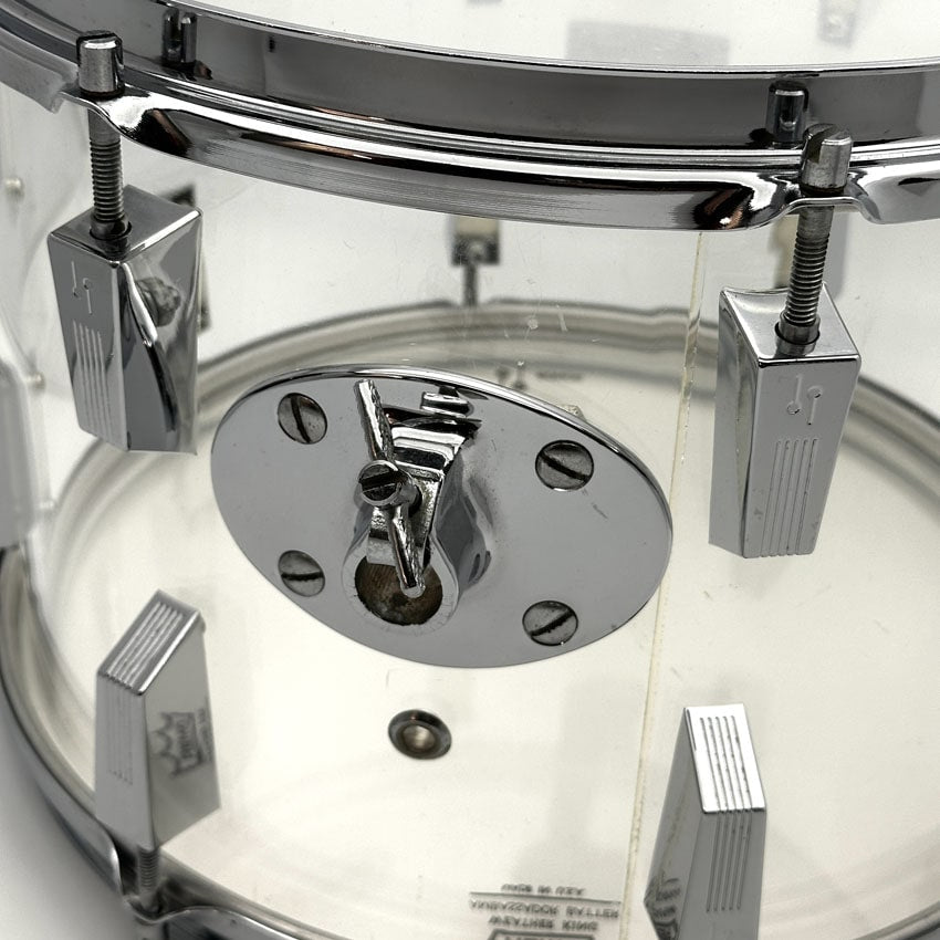 Used Vintage Sonor Acryl Tom 14x10 Clear - Good - Drum Center Of Portsmouth