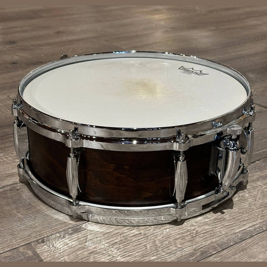 Used Gretsch USA Custom Snare Drum 14x5 8-Lug Satin Antique Maple - Drum Center Of Portsmouth