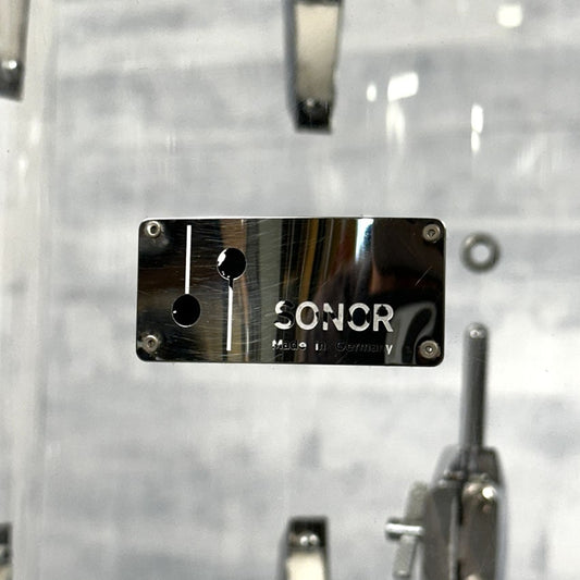 Used Vintage Sonor Acryl Floor Tom 14x14 Clear - Good - Drum Center Of Portsmouth