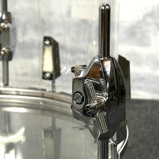 Used Vintage Sonor Acryl Floor Tom 14x14 Clear - Good - Drum Center Of Portsmouth