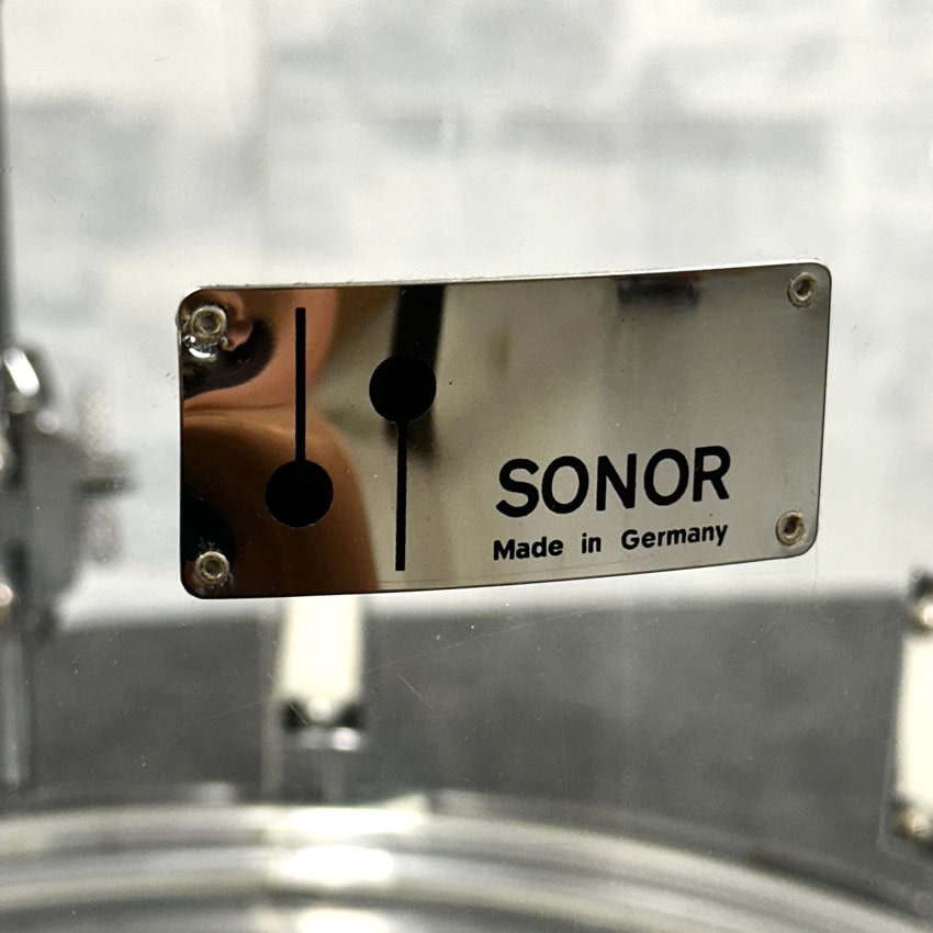 Used Vintage Sonor Acry Floor Tom16x16 Clear - Good - Drum Center Of Portsmouth