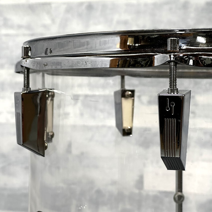 Used Vintage Sonor Acry Floor Tom16x16 Clear - Good - Drum Center Of Portsmouth