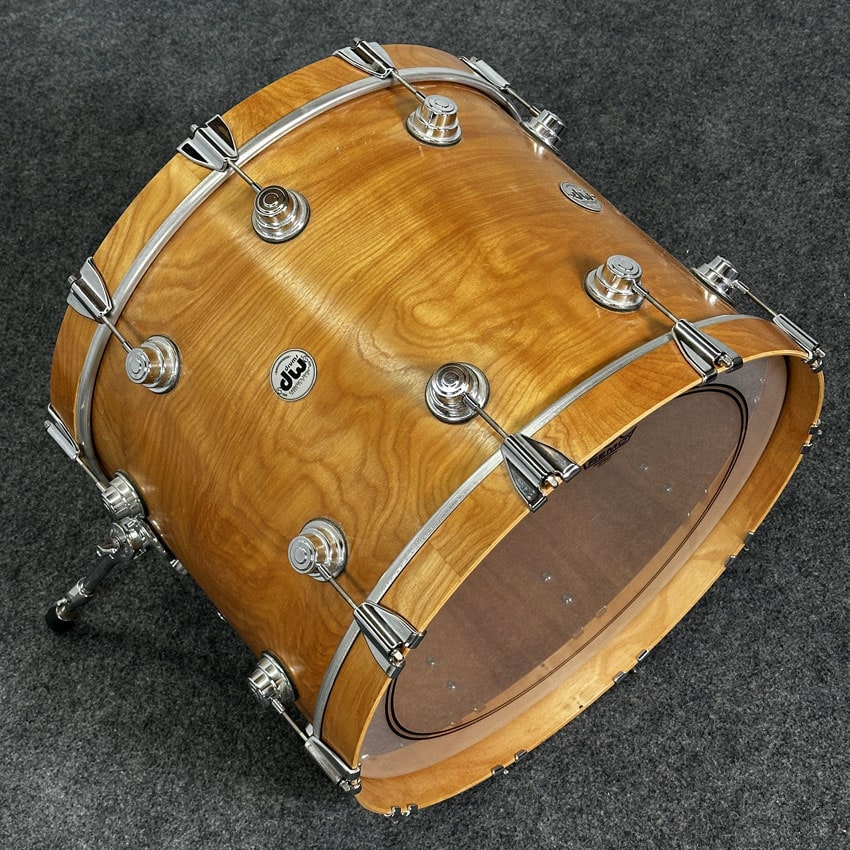 Used DW Collectors Pure Birch 4pc Drum Set Natural Satin Oil - Very Good - Drum Center Of Portsmouth