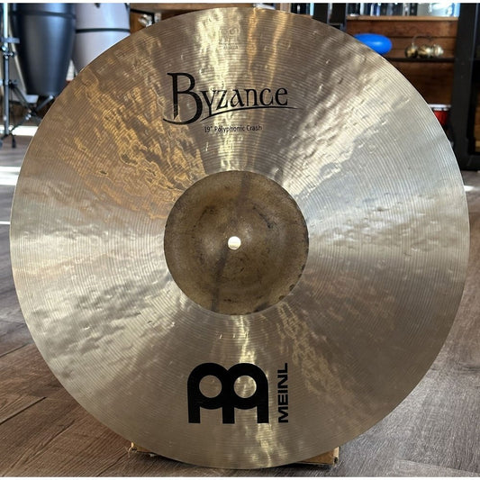 Used Meinl Byzance Polyphonic Crash Cymbal 19 - Drum Center Of Portsmouth