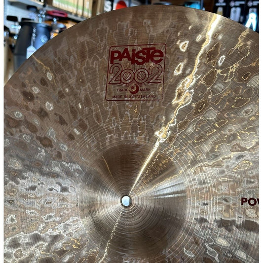 Used Paiste 2002 Power Ride Cymbal 22 - Drum Center Of Portsmouth