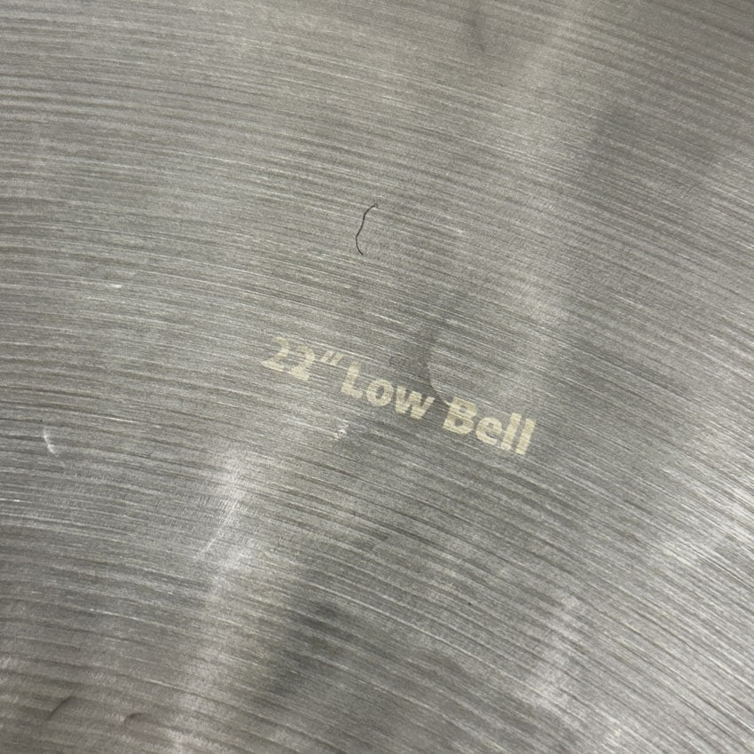 Used Sabian HHX Anthology Low Bell Crash Ride Cymbal 22" - Good - Drum Center Of Portsmouth