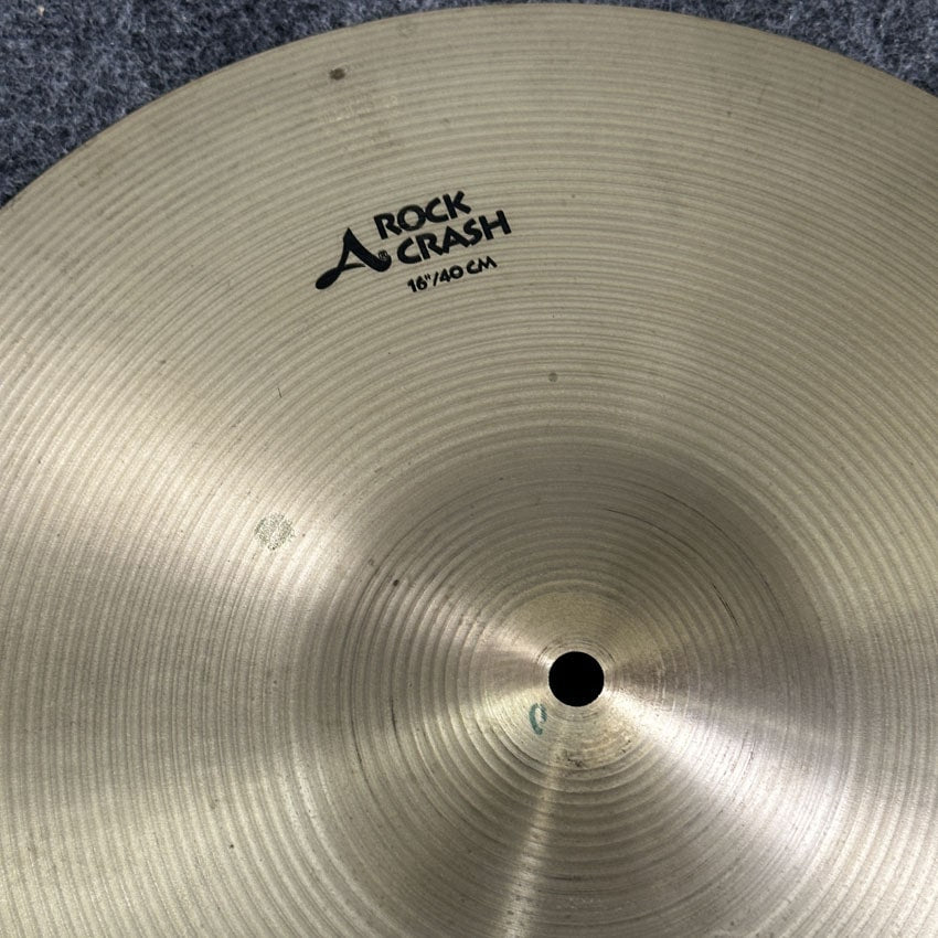 Used Zildjian A Rock Crash 16" - Very Good - Drum Center Of Portsmouth