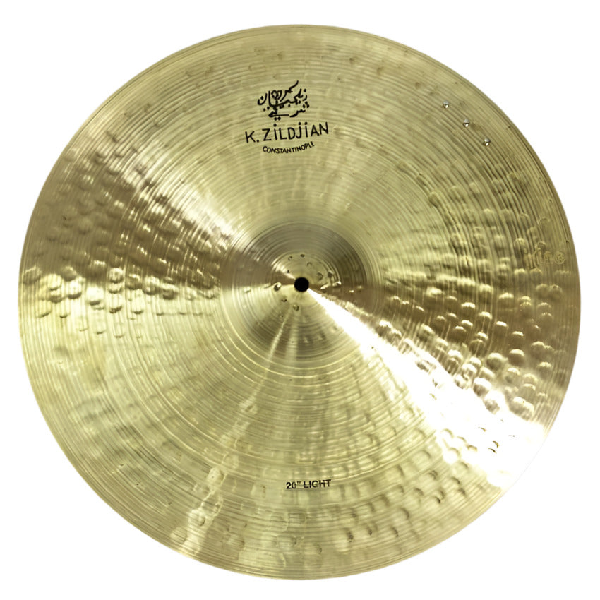 Used Zildjian K Constantinople Light Ride Cymbal 20" w/Rivets - Very Good - Drum Center Of Portsmouth