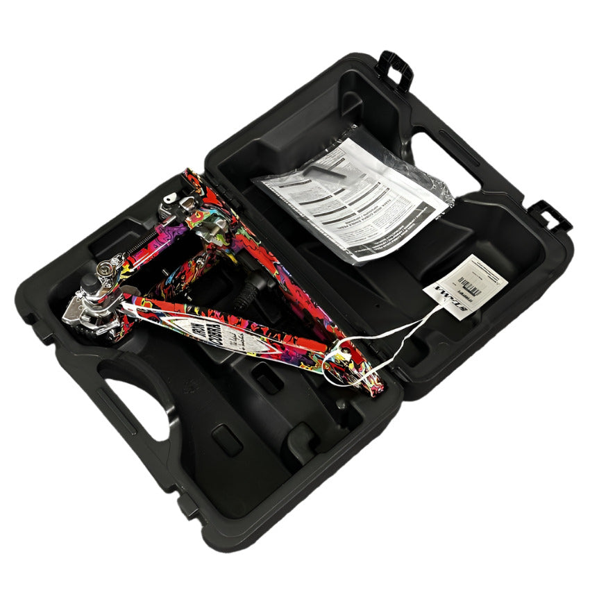 Used Tama 50th Anniversary Iron Cobra Marble Rainbow Single Pedal - Excellent - Drum Center Of Portsmouth