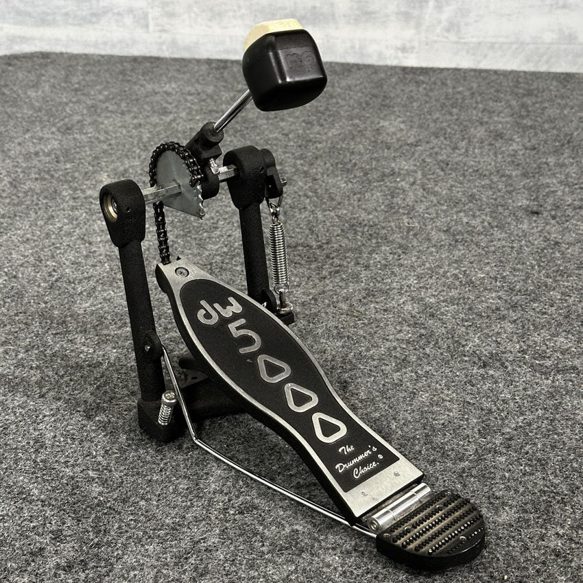 Used DW 5000 Single Bass Drum Pedal - Good - Drum Center Of Portsmouth