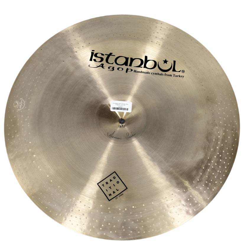 Used Istanbul Agop Traditional China Cymbal 22" - Very Good - Drum Center Of Portsmouth