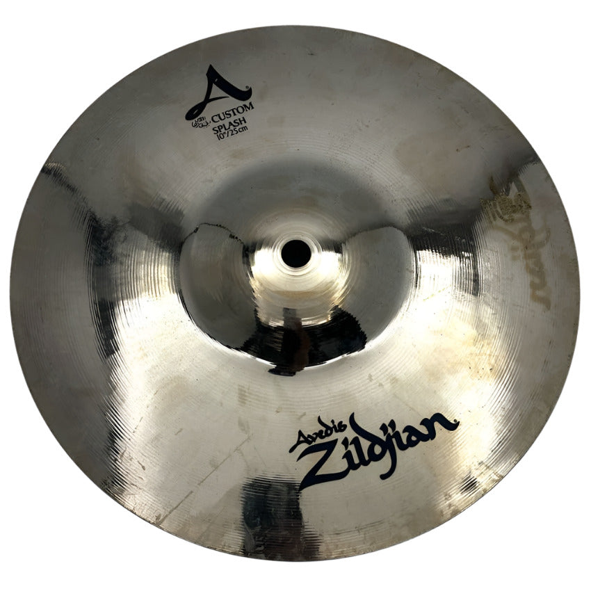 Used Zildjian A Custom Splash Cymbal 10" - Very Good - Drum Center Of Portsmouth
