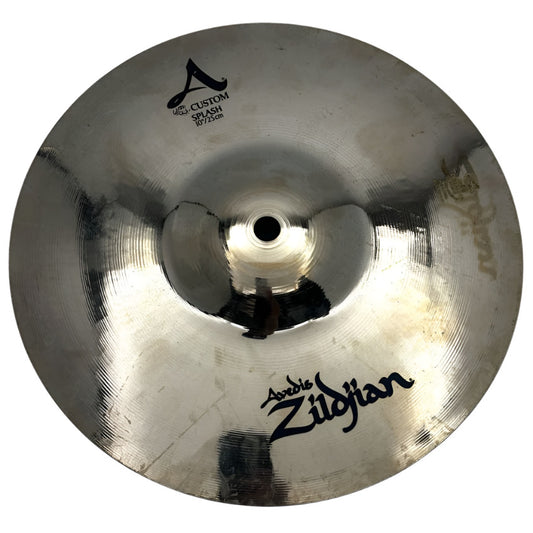Used Zildjian A Custom Splash Cymbal 10" - Very Good - Drum Center Of Portsmouth