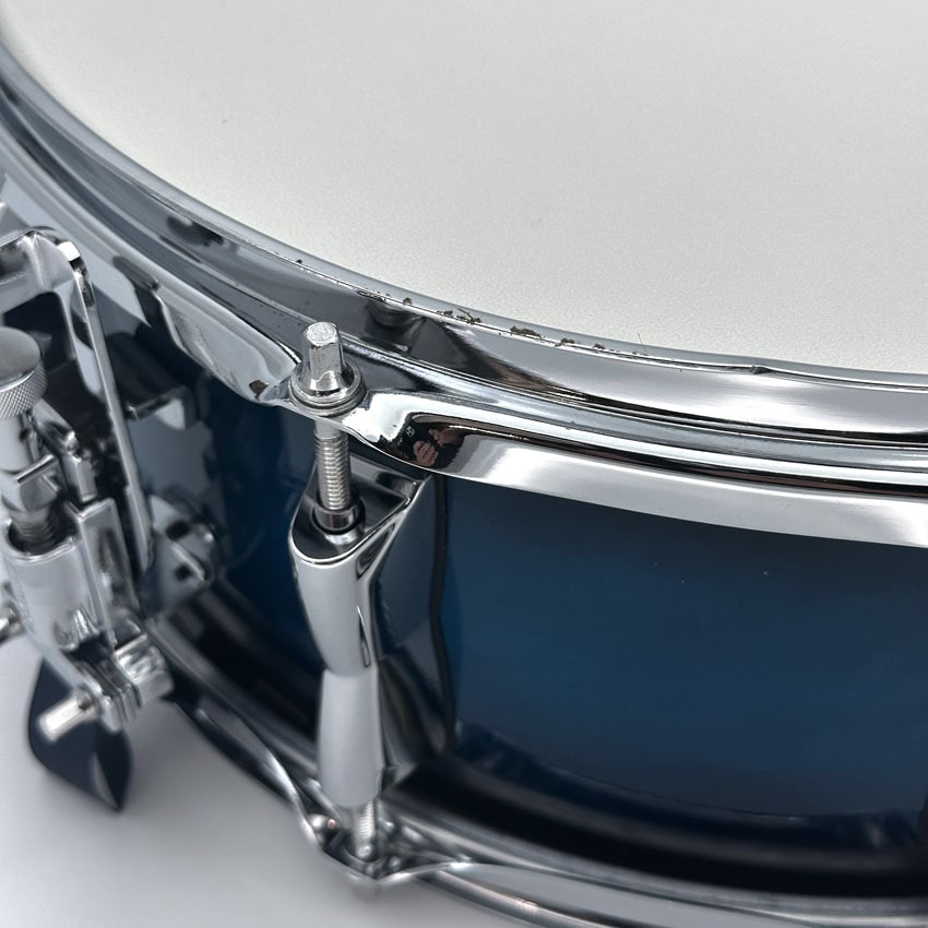 Used Yamaha Stage Custom Birch Snare Drum 14x5.5 Deep Blue Sunburst - Excellent - Drum Center Of Portsmouth