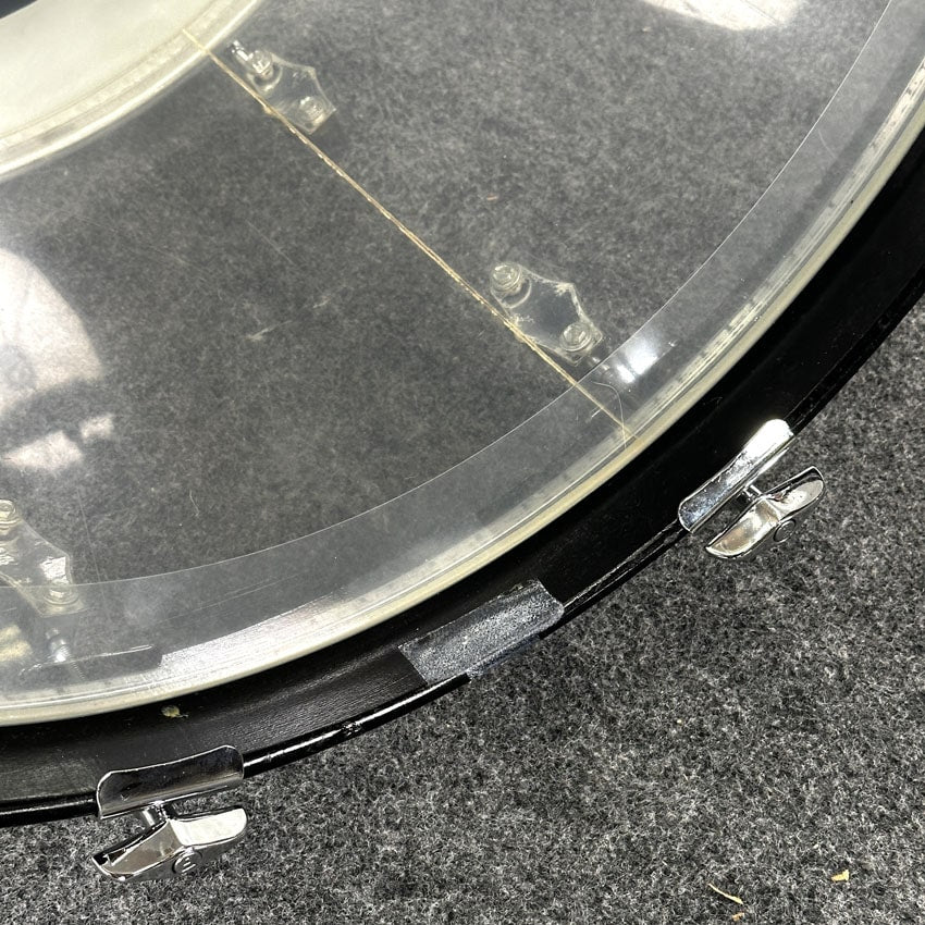 Used Fibes Acrylic Bass Drum Clear 22x14 - Good - Drum Center Of Portsmouth