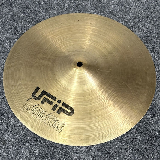 Used UFIP Class Hi Hat Cymbal 14" TOP ONLY - Very Good - Drum Center Of Portsmouth