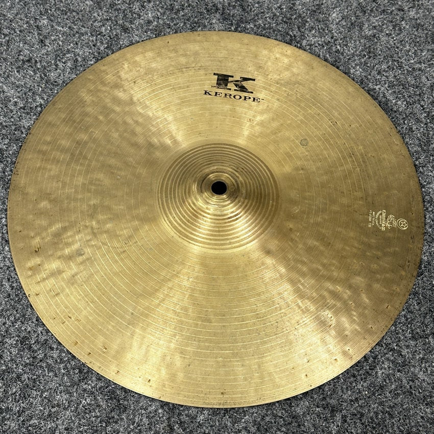 Used Zildjian Kerope Hi Hat Cymbal 14" TOP ONLY - Very Good - Drum Center Of Portsmouth
