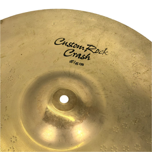 Used Zildjian Z Custom Rock Crash Cymbal 18" - Very Good - Drum Center Of Portsmouth