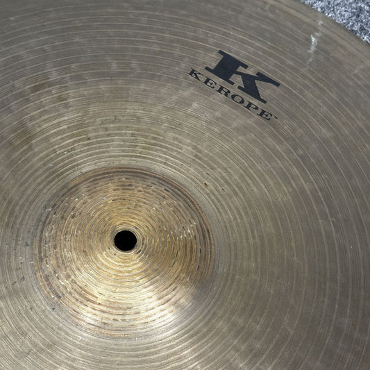 Used Zildjian Kerope Crash/Ride Cymbal 19" - Very Good - Drum Center Of Portsmouth