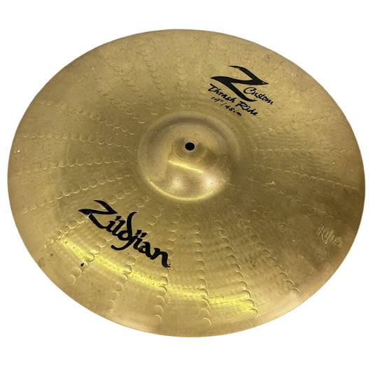 Used Zildjian Z Custom Thrash Ride Cymbal 19" - Very Good - Drum Center Of Portsmouth