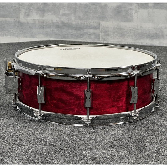 Used Noble & Cooley CD Maple Snare Drum 14x5 Cherry Oil - Drum Center Of Portsmouth