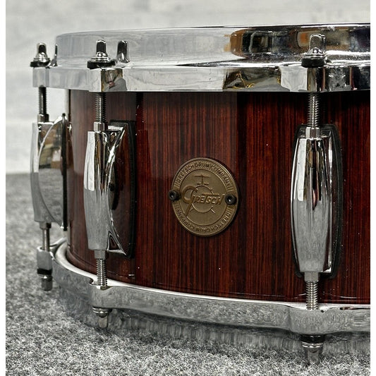 Used Gretsch Full Range Rosewood Snare Drum 14x5 - Drum Center Of Portsmouth