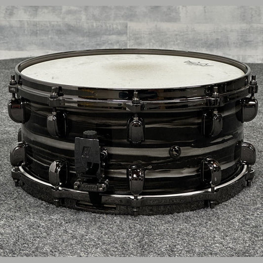 Used Tama Starclassic Walnut Birch Snare Drum 14x6.5 Charcoal Oyster - Drum Center Of Portsmouth