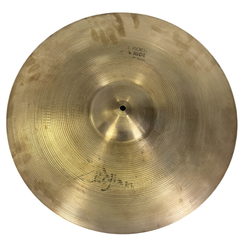 Used Zildjian A Rock Ride Cymbal 21" - Good - Drum Center Of Portsmouth