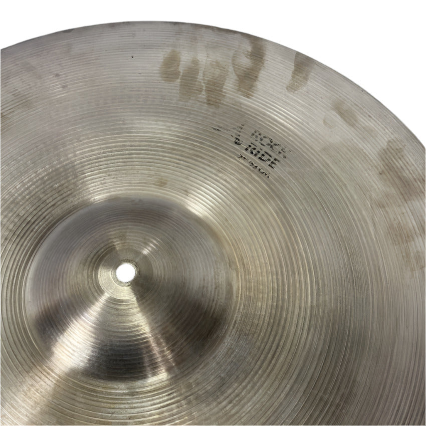 Used Zildjian A Rock Ride Cymbal 21" - Good - Drum Center Of Portsmouth