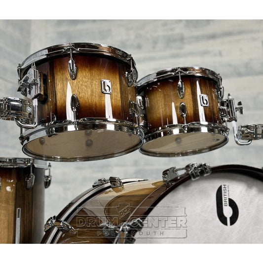 British Drum Co Legend Fusion 4pc Drum Set w/22BD New Forest - Drum Center Of Portsmouth