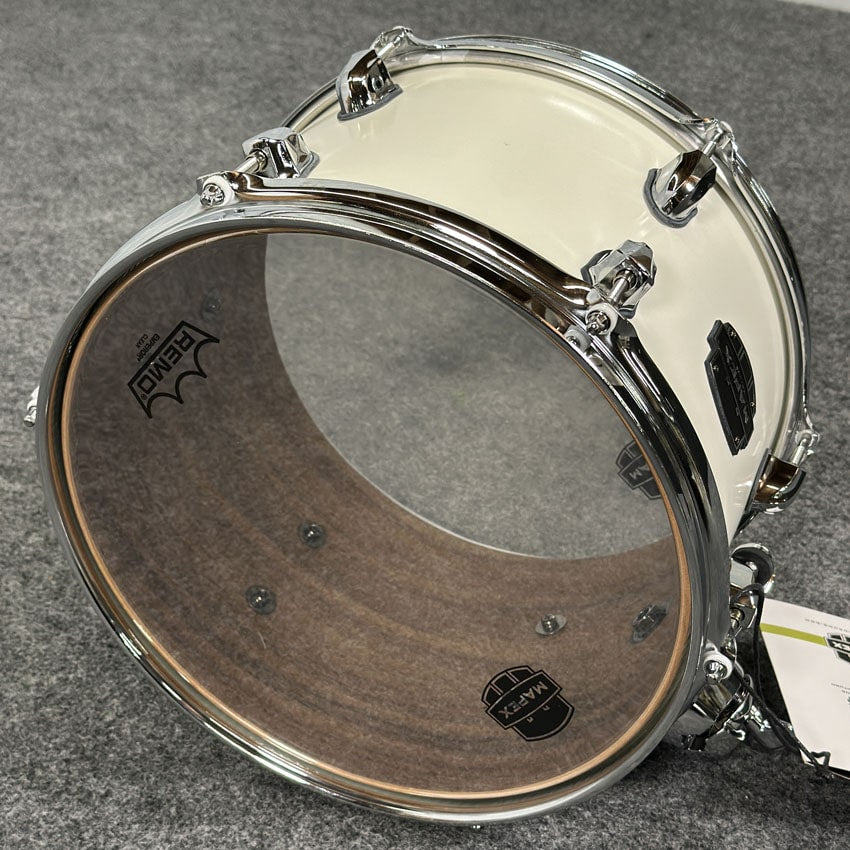 Used Mapex Saturn Rack Tom 12x8 Satin White - Very Good - Drum Center Of Portsmouth
