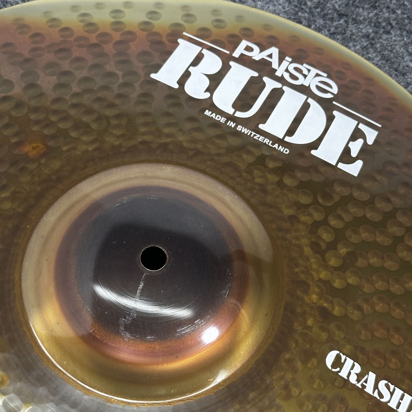 Used Paiste Rude Crash/Ride Cymbal 16" - Excellent - Drum Center Of Portsmouth