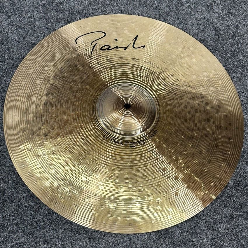 Used Paiste Signature Dark Energy Crash Cymbal 19" MKI - Excellent - Drum Center Of Portsmouth