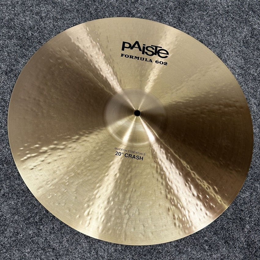 Used Paiste 602 Modern Essentials Crash Cymbal 20" - Excellent - Drum Center Of Portsmouth