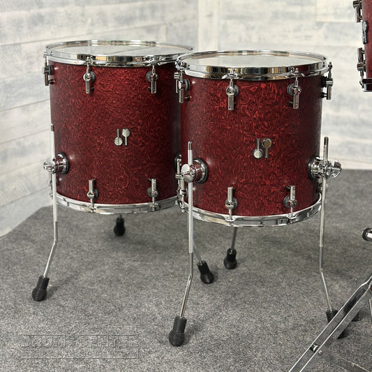Sonor SQ2 Maple 5pc Drum Set Birdseye Cherry Semi Gloss DEMO MODEL - Drum Center Of Portsmouth