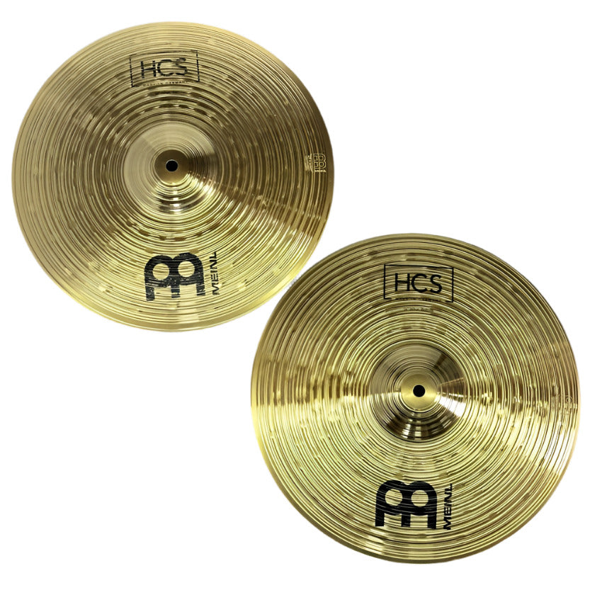 Used Meinl HCS Hi Hat Cymbals 14 - Very Good - Drum Center Of Portsmouth