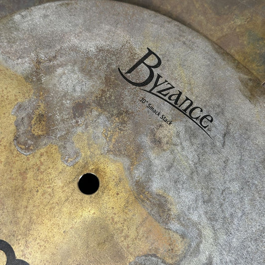 Used Meinl Byzance Vintage Smack Stack Cymbals 10/12/14 - Very Good - Drum Center Of Portsmouth