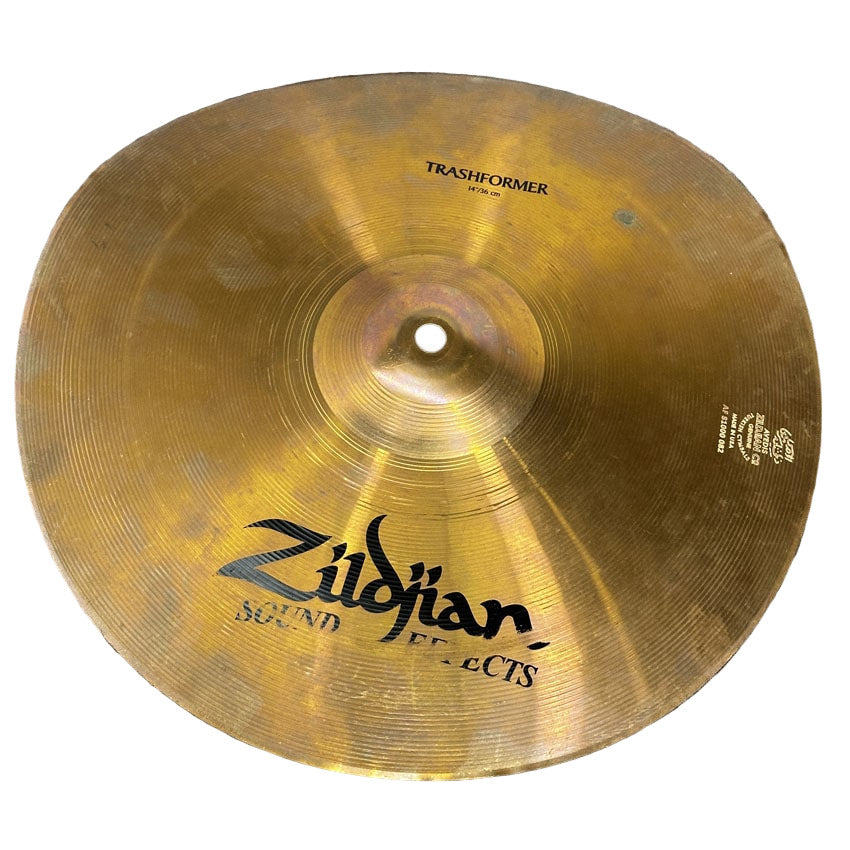 Used Zildjian Trashformer Cymbal 14 - Fair - Drum Center Of Portsmouth