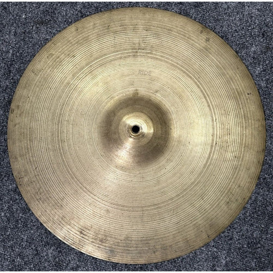 Used Vintage Zildjian A Ride Cymbal 18" 1442 grams - Drum Center Of Portsmouth