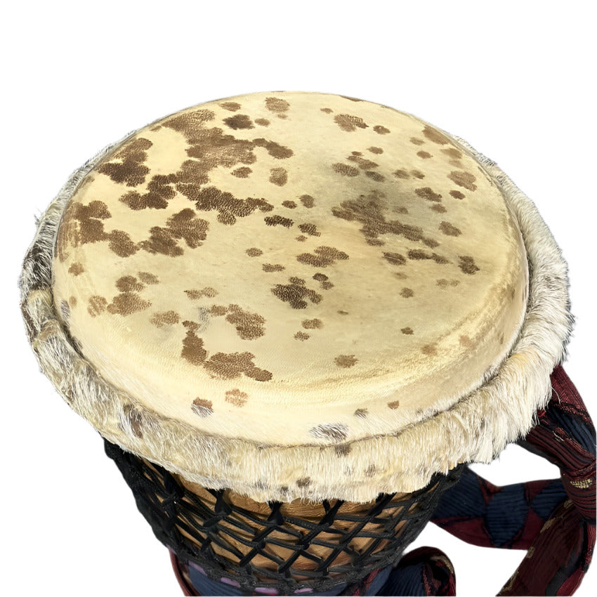 Used Hand Carved Wood Djembe 12 - Good - Drum Center Of Portsmouth