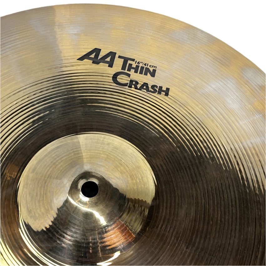 Used Sabian AA Thin Crash Cymbal 16 - Excellent - Drum Center Of Portsmouth