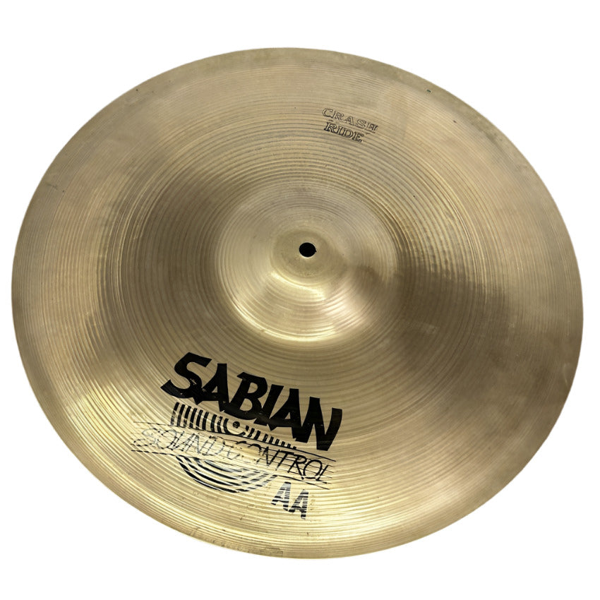 Used Sabian AA Sound Control Crash/Ride Cymbal 18 - Good - Drum Center Of Portsmouth