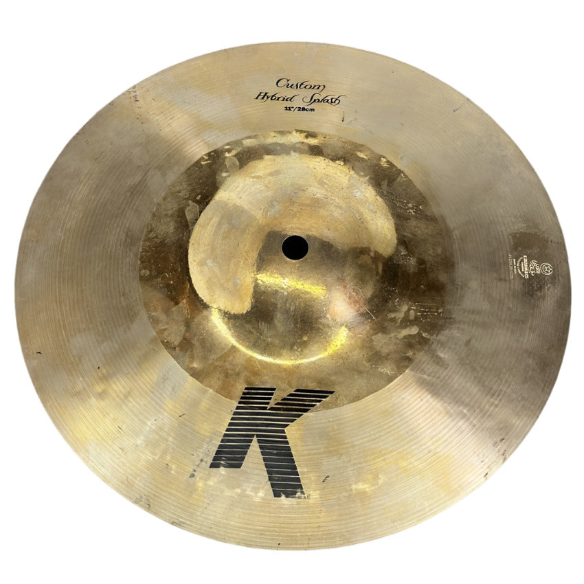Used Zildjian K Custom Hybrid Splash Cymbal 11 - Good - Drum Center Of Portsmouth