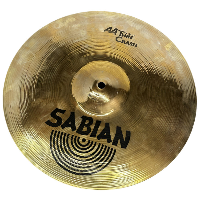 Used Sabian AA Thin Crash 14 - Good - Drum Center Of Portsmouth