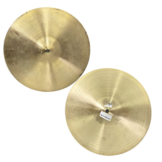 Used Zildjian A New Beat Hi Hats Cymbal 14 - Good - Drum Center Of Portsmouth