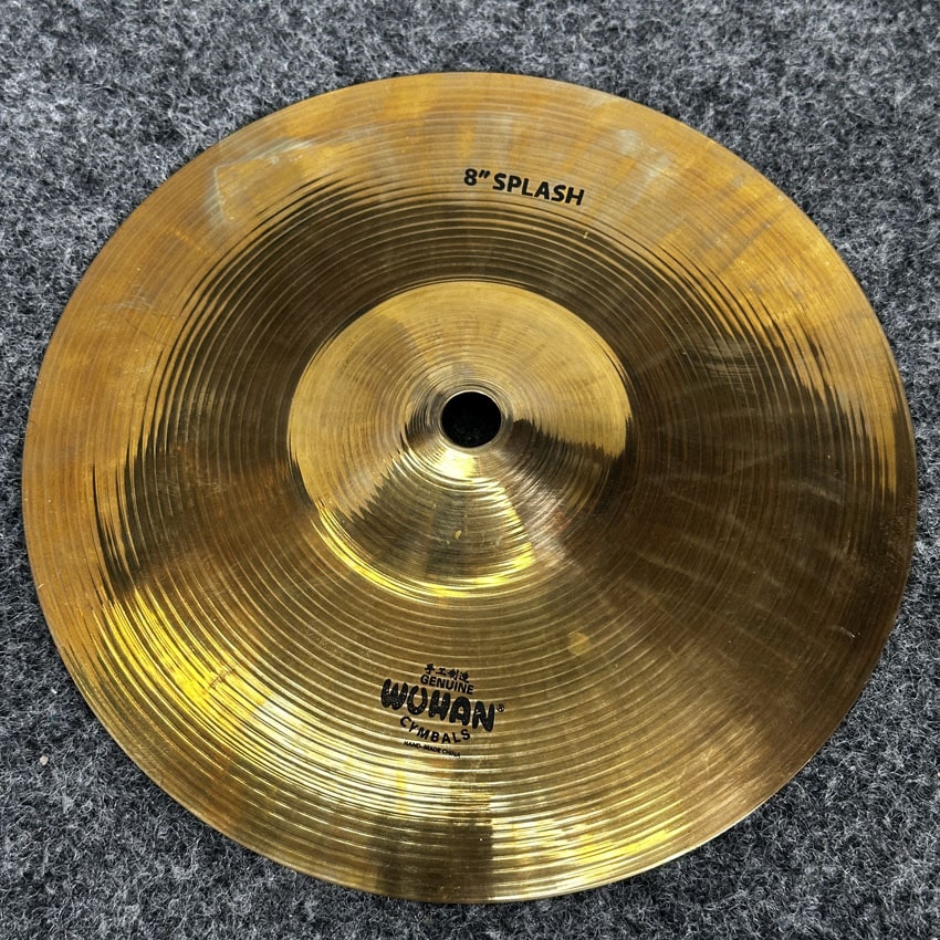 Used Wuhan Western Splash Cymbal 8 - Good - Drum Center Of Portsmouth