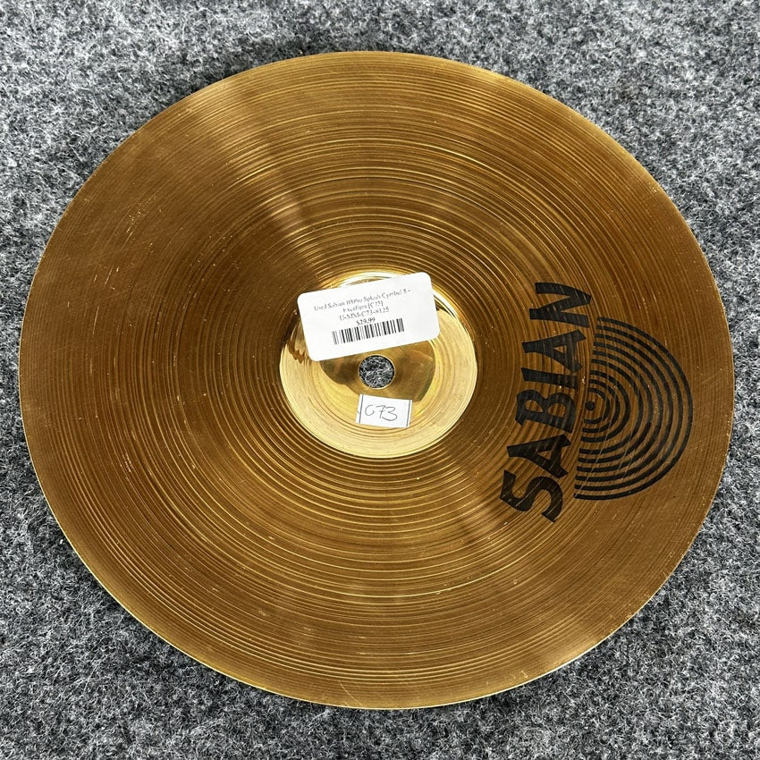 Used Sabian B8Pro Splash Cymbal 8 - Excellent - Drum Center Of Portsmouth